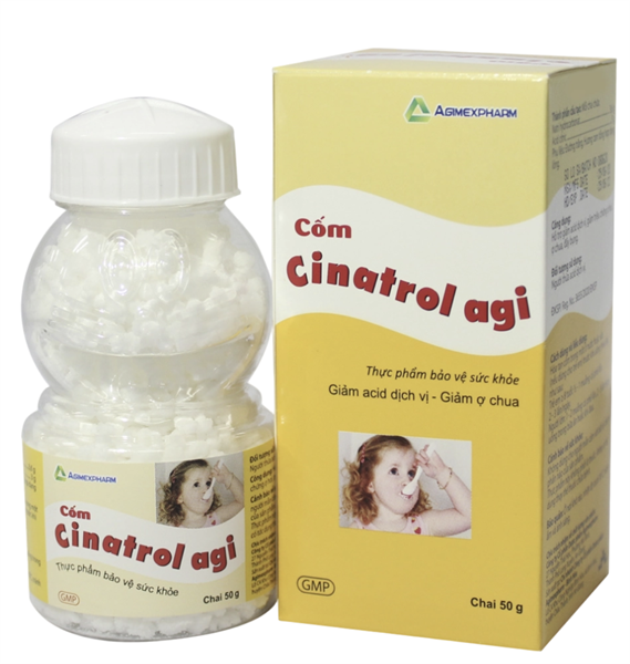 Cốm Trắng Cinatrol Agimexpharm (C/50gr)