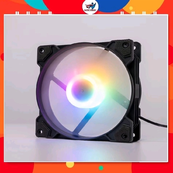Fan Case K8, ĐEN / TRẮNG / HỒNG. Nguồn trực tiếp.