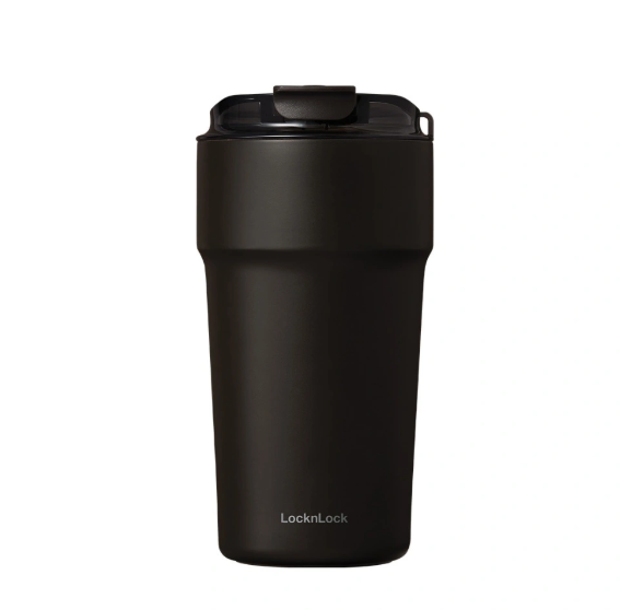 LHC4357BLK - Bình giữ nhiệt LocknLock Metro cafe 500ml - Màu đen