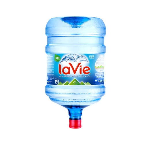 Nước khoáng Lavie 19L bình úp chính hãng, giá tốt, giao tận nhà