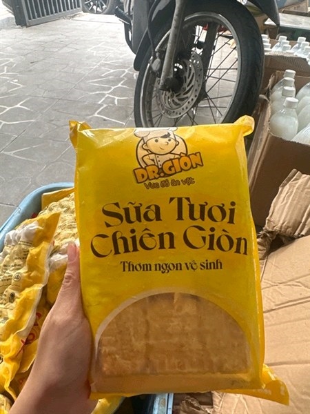 Sữa tươi chiên giòn dr.giòn