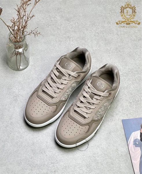 Sneaker Dior B27 uptown gray smooth calfskin