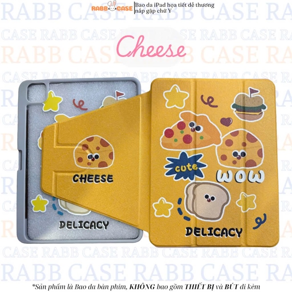 Ốp iPad xoay 360 họa tiết cute - Gen 10 (10.9")