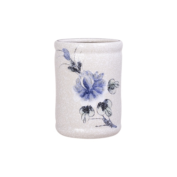 Blanche - Chopstick Holder 10 x 14cm - Hũ đũa 10 x 14cm hoa văn thập niên 80 (The 1980's collection)