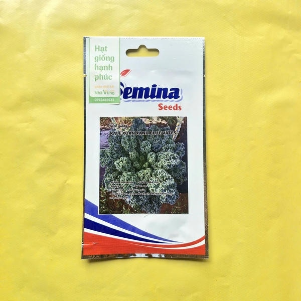 Kale Xoăn Xanh Blue Vates (gói zin)