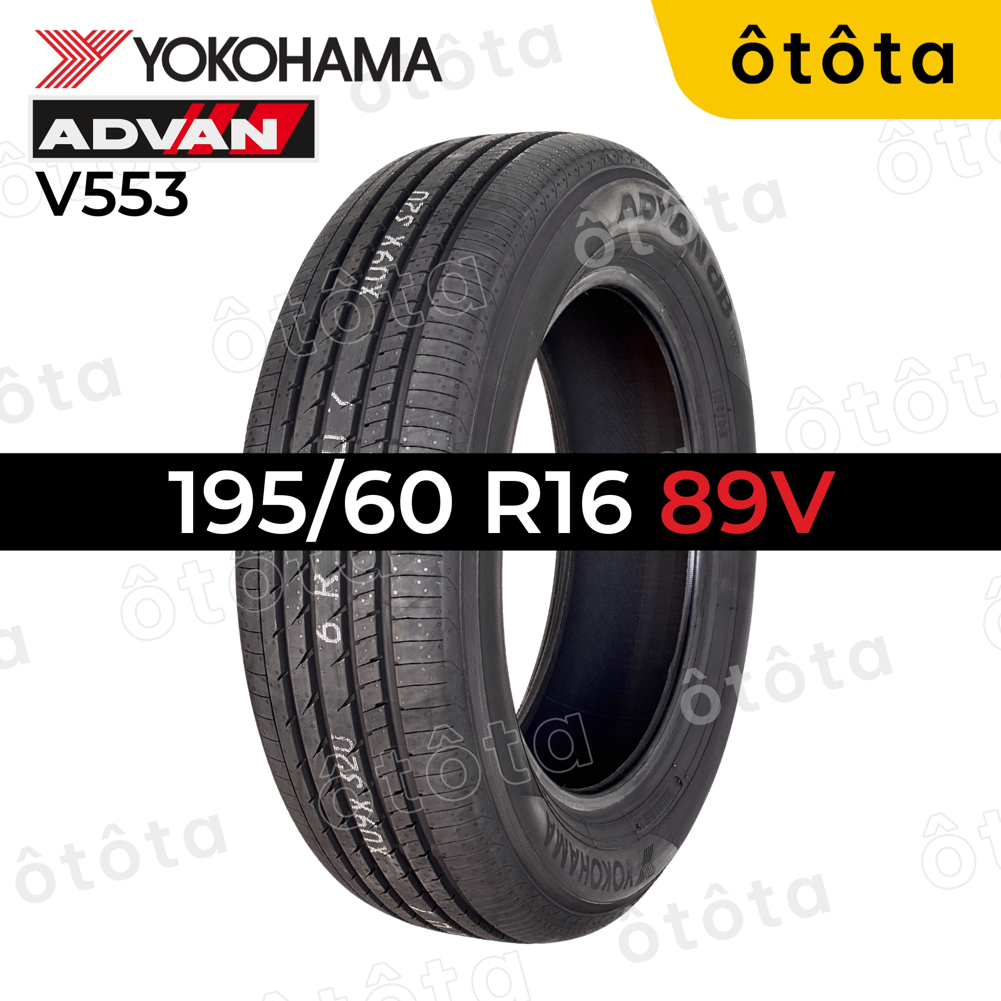 Lốp Yokohama 195/60 R16 89V ADVAN dB V553