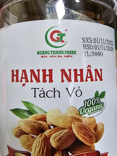 Hạnh nhân tách vỏ