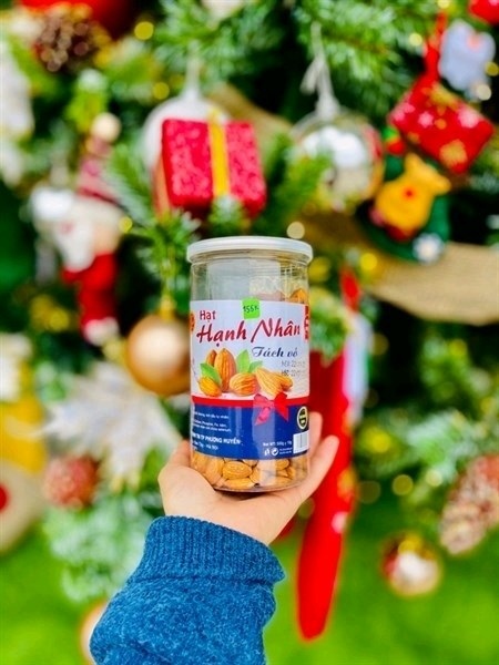 Hạt hạnh nhân tách vỏ Phương Huyền 500g