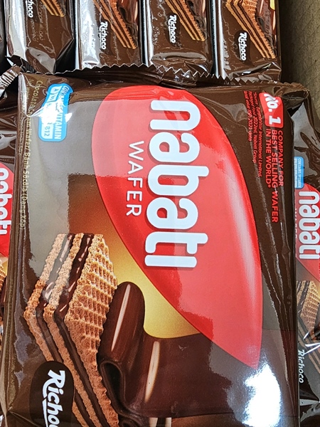 BÁNH SÔCÔLA (DẠNG XỐP) RICHOCO NABATI CHOCOLATE WAFER 50G