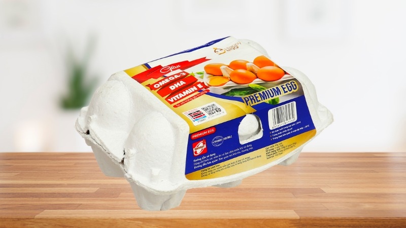 Trứng gà tươi happy Egg số 3 hộp 6 quả