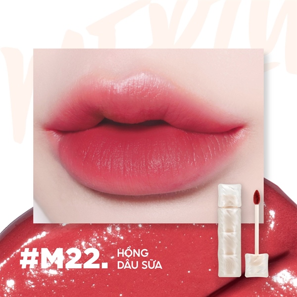 [Hàng Công Ty] MERZY Son Puffer Mellow Tint - M22 Bare Blossom