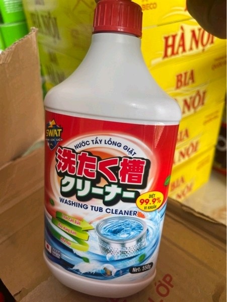 Nước tẩy lông giặt Swat 550g