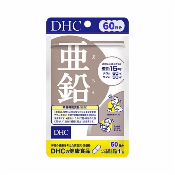 Viên uống bổ sung kẽm DHC 60 viên