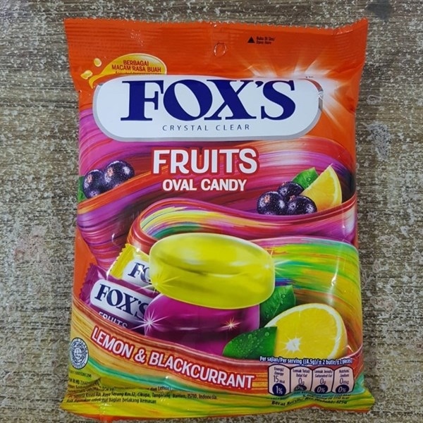 Kẹo foxs trái cây 125g hỗn hợp 2 loại