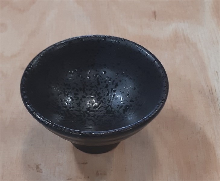 Noir - Cup 8 x 4cm - Ly 8 x 4cm đen không vệt