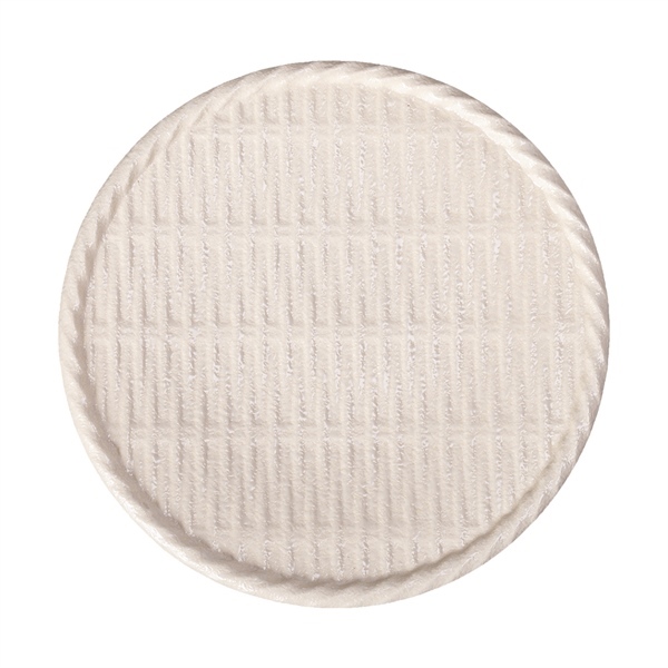 Beige - Round Plate 16cm - Dĩa tròn đan tre 16cm màu be (Bamboo collection)