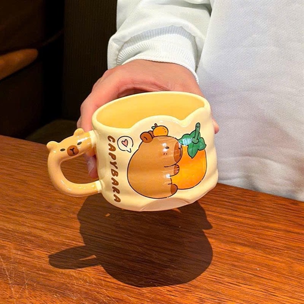 Ly capybara trái cam 300ml