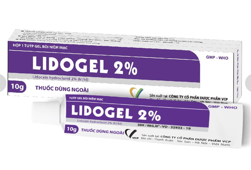 Lidogel lidocain 2% vcp (t/10gr)