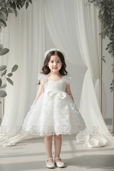 Váy công chúa hoa hồng Alisa 5627