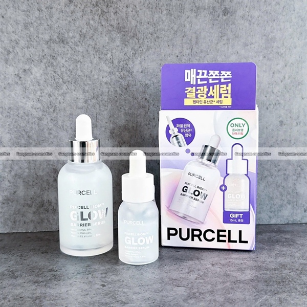 Set serum Purcell pixcell biom glow barrier 50ml + chai mini 15ml