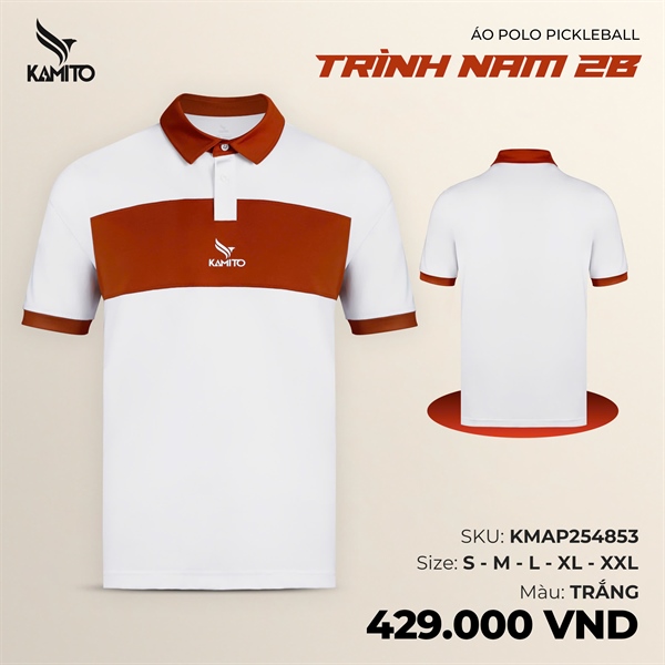 Giền Pickleball - Áo Polo Pickleball Trình Nam 2B