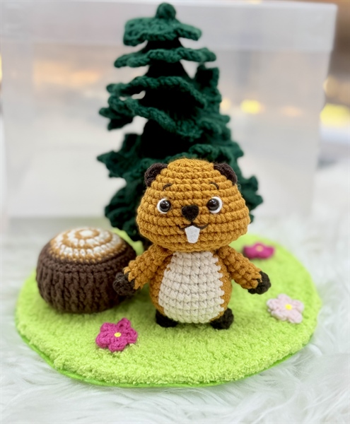 Hải ly len PHÚC “YÊN BÌNH”