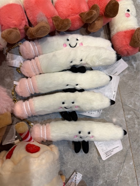 Móc khoá bút chì bông độc đáo