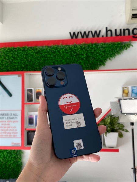 Iphone 15PROMAX 256GB Blue Titanium