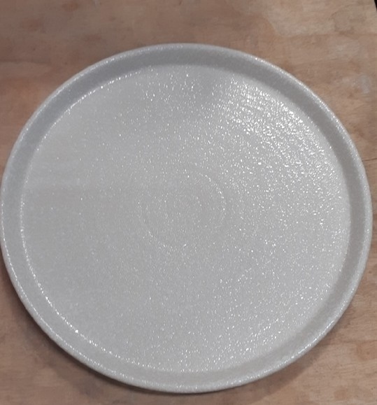 Blanche - Round Plate w/ Slant Rim 26cm - Dĩa tròn vành nghiêng 26cm lộc phát không vệt