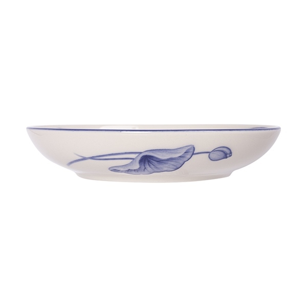 Cream - Round Coup Plate 16cm - Dĩa ảo 16cm The Nón Lá (Bonjour Vietnam collection)
