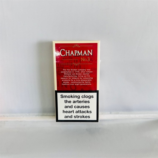 THUỐC LÁ CHAPMAN NO.3 CHERRY ✔