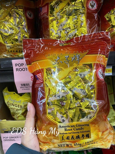 KẸO HẮC SÂM USA 454G