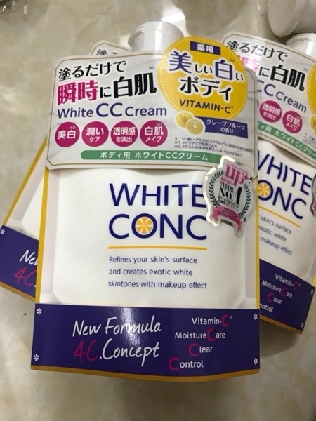 Kem dưỡng thể White Conc ban ngày