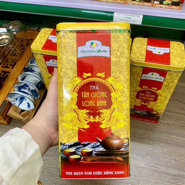 Trà TC Long Đình 500gr - Hộp Thiếc
