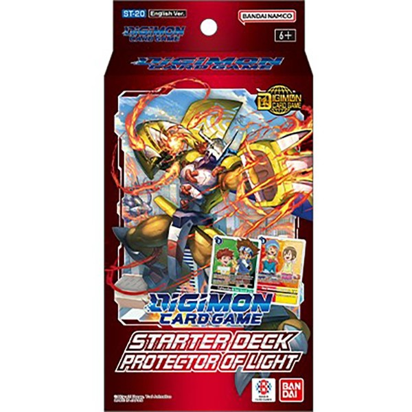 Digimon Card Game Starter Deck: Protector of Light [ST20] - Phiên bản tiếng Anh