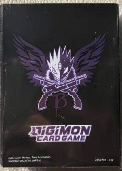 Bandai Namco Standard Size Sleeve - Beelzemon Advanced Starter Deck - Set 5 cái