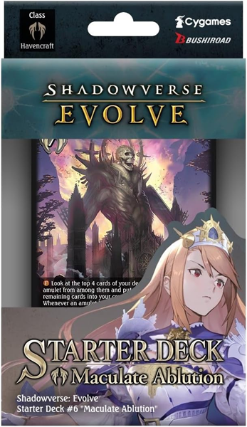 [USED] Starter Deck Shadowverse: Evolve - Maculate Ablution [SD06]
