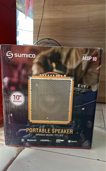 Loa Bluetooth SUMICO MSP10 kèm 2 míc