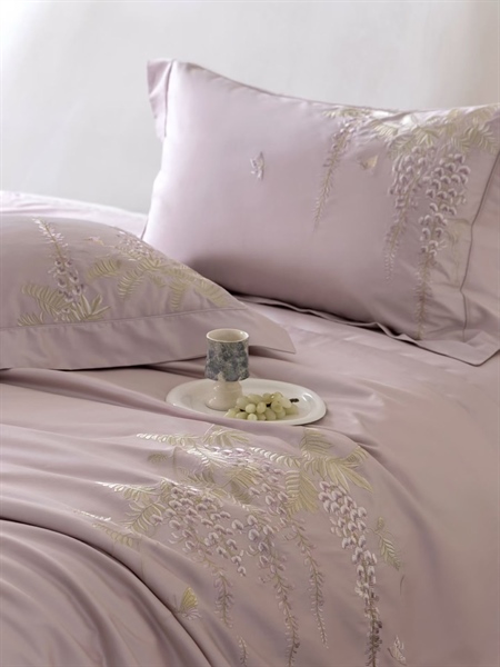 Bộ ga hoa Tử Đằng | Supima Cotton USA 100S - LB03.TIM