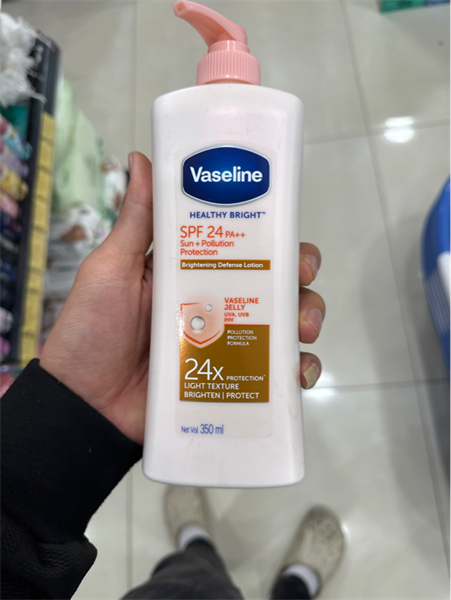 VASELINE Sữa Dưỡng Thể Sun+Pollution Pro 350ml/12 Chai