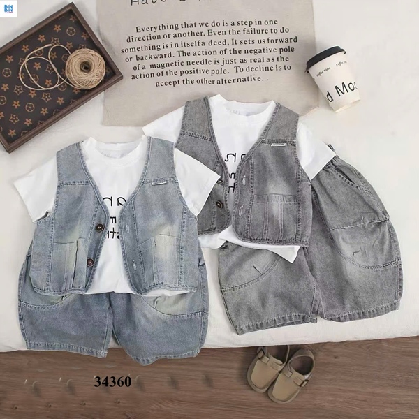 34360-Set 3 CT jeans gile túi hộp
