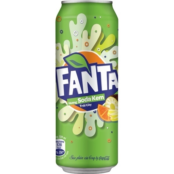 Fanta soda kem 320ml