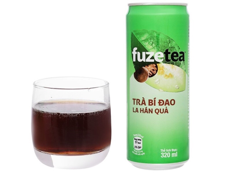 TRà bí đao Fuze tea la hán quả 320ml