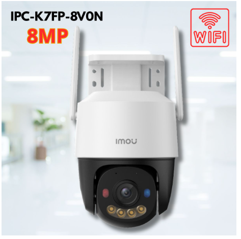 Camera Wifi PT Cruiser SC 8MP IMOU IPC-K7FP-8V0N