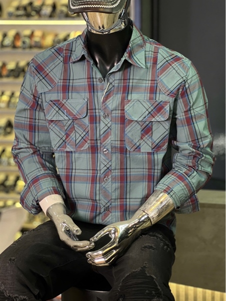 SMTD- THREE-1126A-1 caro xanh đỏ mix 2 túi