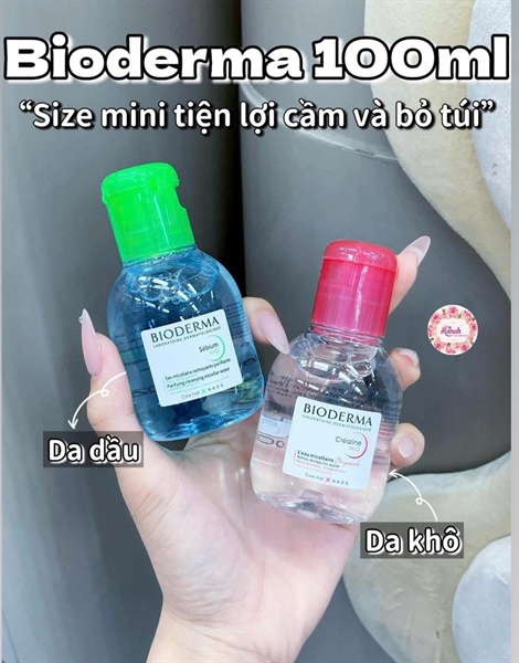 NƯỚC TẨY TRANG BIODERMA HỒNG NỘI ĐỊA PHÁP 100ML