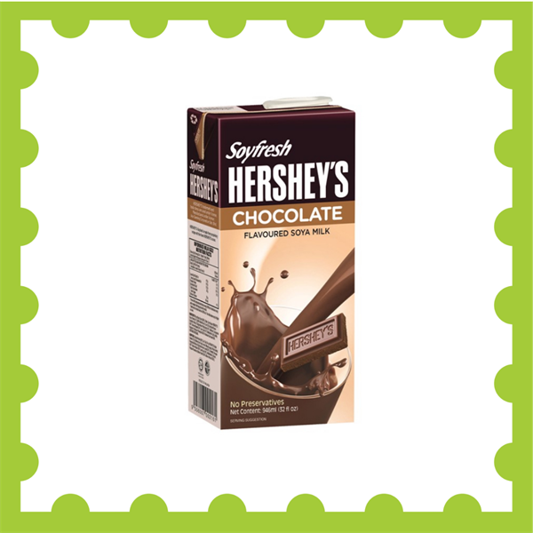 Sữa đậu nành Hershey”s Soyfresh vị sô cô la 236ml