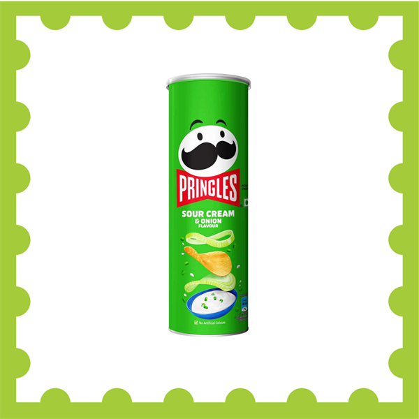 Snack Khoai Tây Pringles Sour Cream & Onion 102g