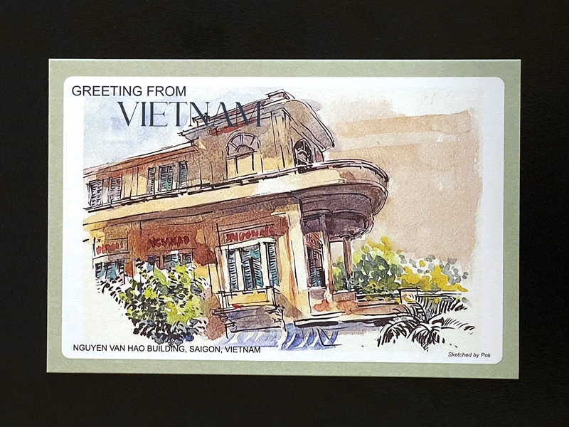 Postcard: NGUYEN VAN HAO VILLA