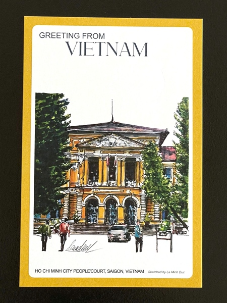 Postcard: HO CHI MINH CITY COURT'PEOPLE 2
